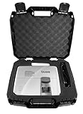 Protective Video Projector Travel Hard Case with Customizable Foam - Fits BenQ , iRulu BL-20 2600 , JmGO Mstar G1 DLP, WXGA, 1080p and 3D Projectors - Models MP626 / HT1075 / W1070 / HT1085ST and more