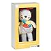 Petit Collage Organic Baby Developmental Soft Toy, Bunny