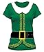 Elf Costume Junior Women's T-Shirt