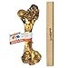 Jack&Pup Premium Grade Roasted Meaty Beef Mammoth Femur Bone Dog Treat (2 Pack) - 16” Giant Dog Bone - Gourmet Natural Dog Treat Chew – Savory Smoked Beef Flavor
