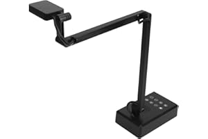 PENRUX USB Document Camera, 4K 16MP Document Webcam Adjustable Angle USB Doc Camera for Teachers, Classroom, Live Demo, Web Conferencing, Distance Learning, Remote Teaching