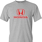 Honda Logo on a Black T Shirt, Large