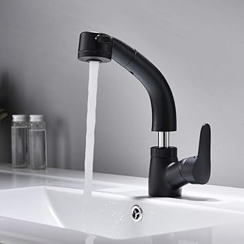 Lightinthebox New Design Black Deck Mounted Bathroom Sink Faucet