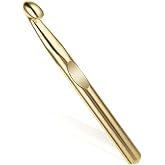 Large Metal Crochet Hooks - 15mm Giant &amp; Huge Hook Set - Ergonomic Yarn Weaving Tools for Carpets, Blankets &amp; Shawls