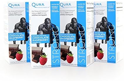 Qurr Strong Chocolate Raspberry Powder 4 Weeks Supply