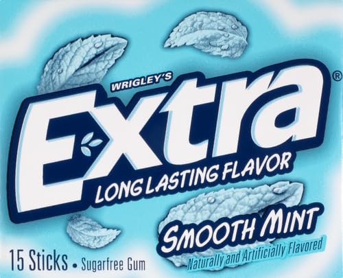 EXTRA SMOOTH MINT SUGARFREE GUM, SINGLE PACK
