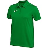 Nike Team Short Sleeve Polo Female (Apple Green, X-Small, x_s)