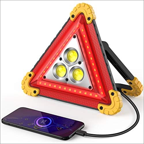 多機能三角表示板 三角停止板 車 バイク用 コンパクト Led高輝度 警告灯 非常信号灯 Usb充電式 4000mah スマホ充電 Ipx67防水 折りたたみ 投光器 車載工具 車検対応 故障標識 追突防止 Rwenzorisustainable Org