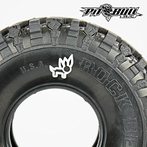 Pit Bull RC Rock Beast II Scale 2.2 Alien Kombound Tires (2), No Foam