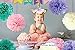 Unicorn Party Supplies Decorations Kit- Unicorn Happy Birthday Banner Glitter with Unicorn Horn Headband Foil Balloons Pom Poms - Pin The Horn On The Unicorn Game Birthday Party Favors