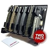 Mag Storage Solutions AR-15 5.56 .223 MagHolder Magazine Holder Storage Rack AR15 - 2 Pack