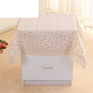 xzioahs tre Tela Acolchada de algodón/Tapa de la mesita de Noche ...