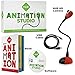 HUE Animation Studio: Complete Stop Motion Animation Kit (Camera, Software, Book) for Windows/macOS (Red)