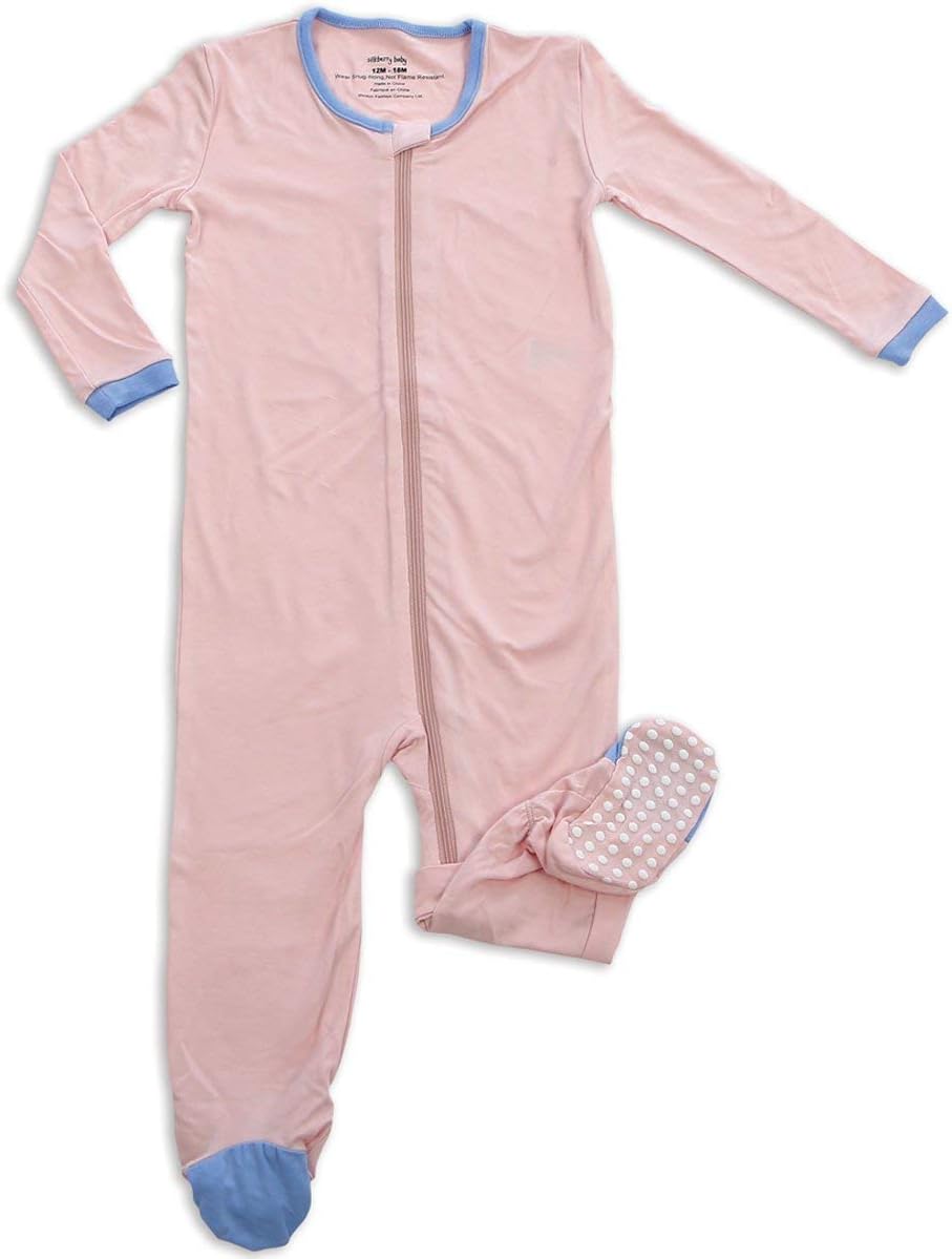 Silkberry Baby Bamboo Unisex-Baby Newborn Footie Sleeper
