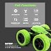 Rimila Electric RC Stunt Car 2WD Off Road Remote Control Vehicle 2.4Ghz Racing Slot Cars High Speed 7.5Mph 360° Rolling Rotating Rotation(Battery Not Included)