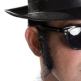 Sideburns-Mustache-Eyebrow Costume Kit