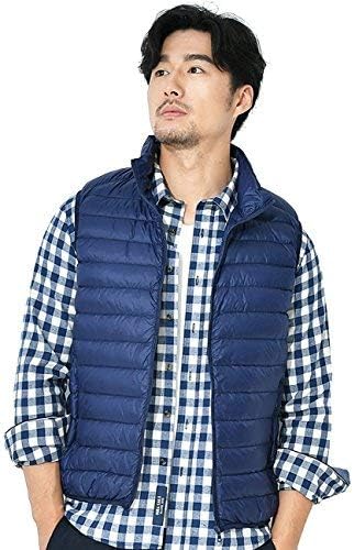 Amazon Bliss ダウンベスト メンズ 軽量 防寒 ウルトラライト ダウン ベスト 6色展開 1 Xxl 襟 紺 ベスト 通販