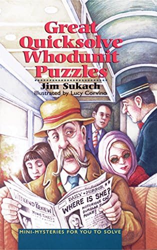Wicked Whodunits: Dr. Quicksolve Mini-Mysteries: Sukach, Jim, Wyss