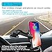 Wireless Charging Car Mount Holder Dock-Wefunix 10W/7.5W Fast Wireless Car Charger Compatible with Samsung Note9/8 S9 S8 S7 iPhone Xs XsMax X 8 and All QI Phones-QC3.0 Car Adapter Included (Grey)