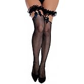 Buitifo Woman Sexy Tights Fishnet Stockings Sexy Thigh High Pantyhose Hosiery