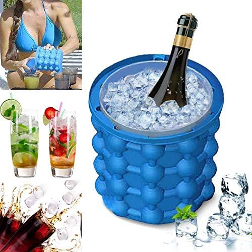 Ice Cube Maker Genie - The Revolutionary Space Saving Ice Cube Maker by AMZT