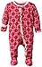 KicKee Pants Baby-girls Newborn Print Ruffle Footie