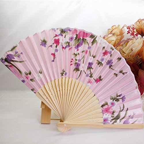 Binmer Tm Japanese Cherry Blossom Folding Hand Dancing Import