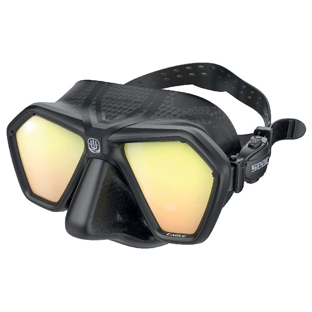 Seac Eagle, Compact Low Volume Mask for Freediving, Spearfishing and Scuba Diving