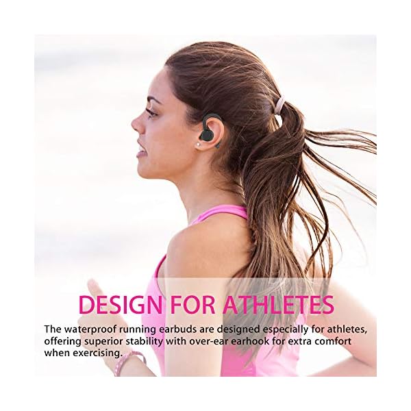 Sport-Ergonomic-Design-Headphones-APEKX-True-Wireless-Bluetooth-50-Sports-Earbuds-IPX7-Waterproof-Stereo-Sound-Built-in-Mic-EarphonesSupporting-Wireless-ChargingBlack Sport Earhook Design Headphones for Running APEKX True Wireless Bluetooth 5.1 IPX7 Waterproof Stereo Sound, Built-in Mic…
