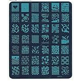 TraveT Nail Art Decor Printing Plate Nail Stamping Plate Nail Art Decor