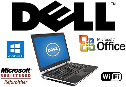 Sleek Latitude E6420 Laptop PC - Fast Intel Core i7 2.7GHz CPU / 8GB RAM / New 256GB Solid State Drive SSD - WiFi - DVD-RW - Windows 10 Pro 64-Bit OS + MS Office Notebook