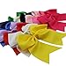 QtGirl 12 pcs Large Jumbo Cheer Hair Bows with Alligator Hair Clips