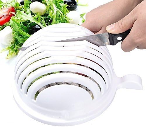 EVANA Easy 60 Seconds Salad Maker Kitchen Tools, Fruits and Vegetables Chopper Cutter Bowl(SD-268-SALAD-CUTTER-BOWL)