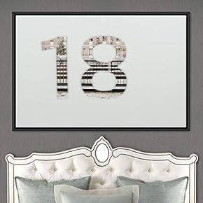 signwin Framed Canvas Wall Art Pressed Quotes 3D...