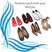 Heel Cushion Inserts - (8 pcs) Heel Grips, Ball of Foot Cushions, Non Slip Shoe Insoles, High Heel Liner, Great for Women Heels and Pumps, Blister Prevention, Improve Shoes That are Too Big
