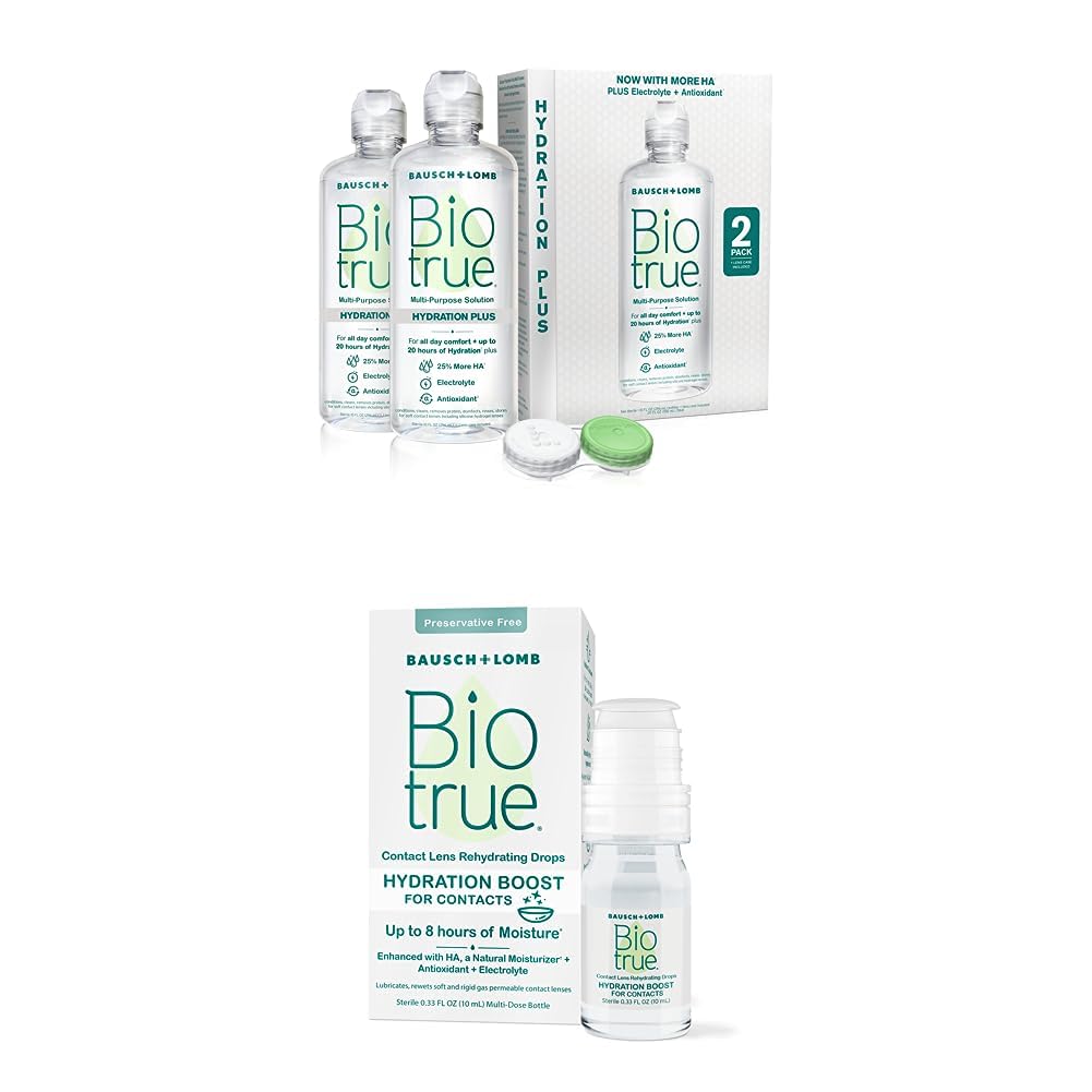 Biotrue Hydration Plus Contact Lens Solution
