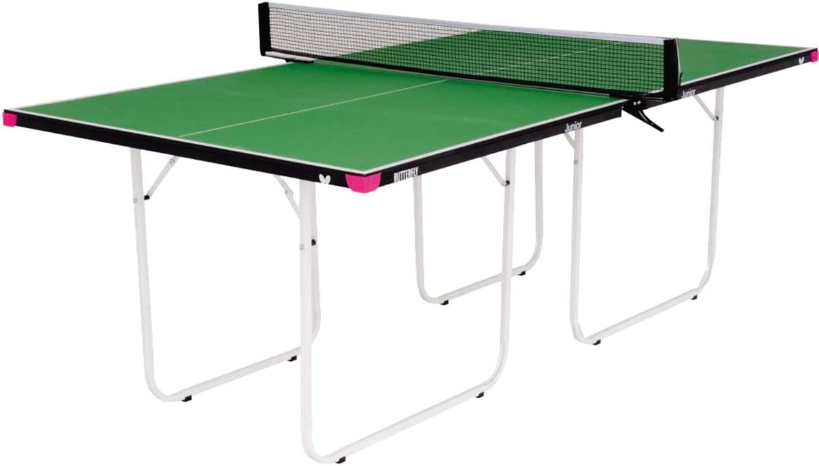 Butterfly Home/school Ping Pong Movable Junior Table (net Set 2 Bats & 3 Balls)