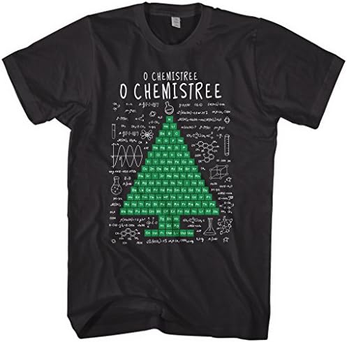 Mixtbrand Men's Periodic Table Christmas Tree T-Shirt