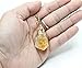 Gold Plated Raw Citrine Quartz Crystal Necklace Yellow Healing Gemstone Jewelry on 26