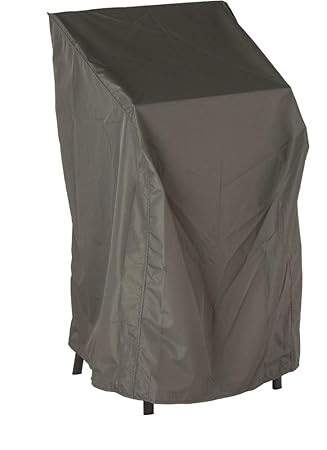 Beauty.Scouts Schutzhülle Corrado, für 4-6 Stapelsessel, grau, 68 x 66 x 117 cm, Gartenmöbel, Garten, Wetterschutzhaube, Wett