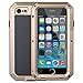 iPhone 6 Plus / 6s Plus Case,Tomplus Shockproof Dust/Dirt/Snow Proof Aluminum Metal Gorilla Glass Protection Case Cover for Apple iPhone 6 Plus/iPhone 6s Plus 5.5