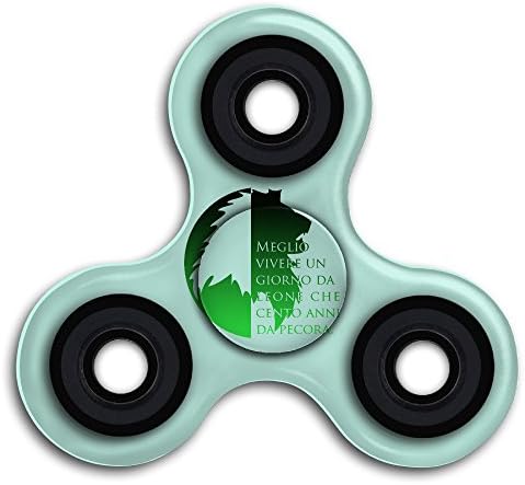 Meglio Gyro Spinner Hands Fingertip Bearing Purple Tri EDC Fidget Hand Spinner Finger Toys Fast Bearing ADHD Focus Anxiety Relief