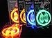 LED Shoelaces Light Up Shoe Laces with 3 Modes,KANGVO Flash Shoestrings for Party Hip-hop Dancing Cycling Hiking (Blue)