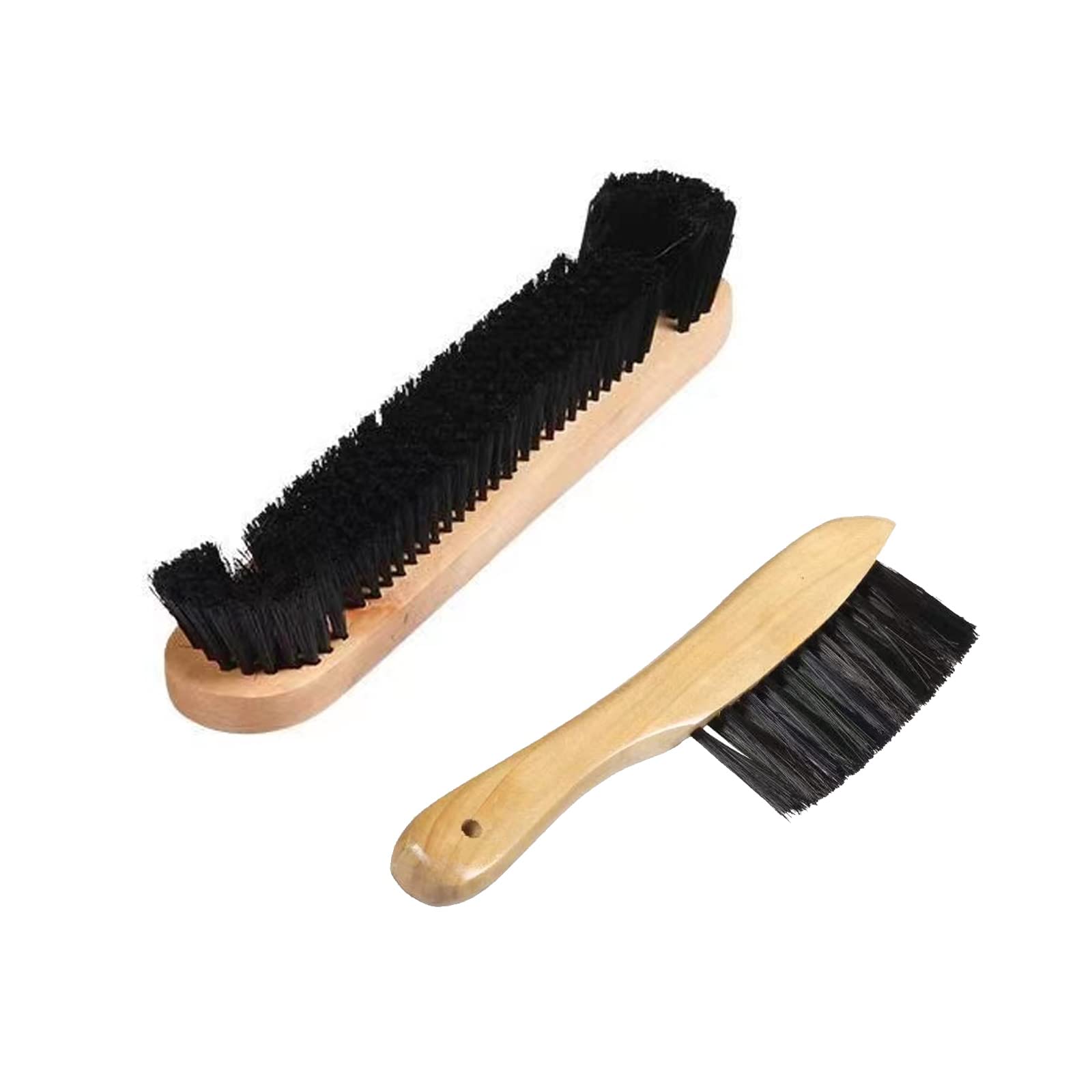 YuanYouTong Pool Table Brush Set - 9" Wooden Pool Table Brush & Rail Brush with Soft Bristles, Pool Table Brush Cleaner Kit, Billiard Table Cleaning Tool, for Pool Table Surface & Corner Cleaning