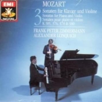 Wolfgang Amadeus Mozart, Frank Peter Zimmermann, Alexander Lonquich - Mozart: Violin Sonatas - Amazon.com Music