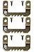 HangZ 20001 Flat Mount Sawtooth Hanger 20lb (10 Sets per Pack)