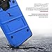 Zizo 1BOLT-SAMGN9-BLBK Bolt Cover Kickstand and Holster Case with Glass Screen Protector for Samsung Galaxy Note 9 - Blue/Black