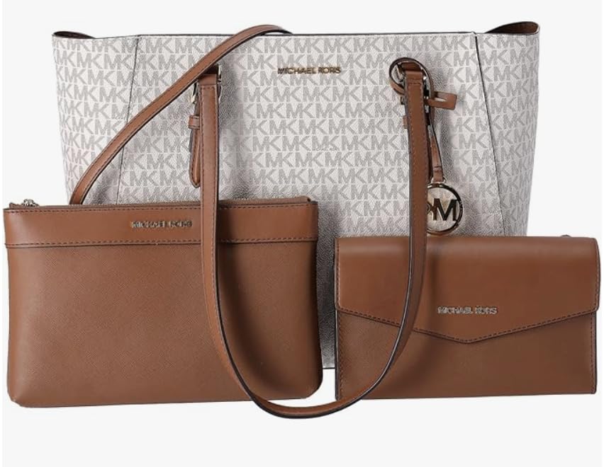 Michael Michael Kors Charlotte Large 3-in-1 Signature Logo Tote Bag