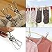 85 Pack Clothes Pins, Multi-Purpose Stainless Steel Wire Clip for Clothes, Paper Files, Snacks Seal in Outdoor Clothesline Home Travel Office