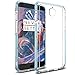 Orzly OnePlus 3T / OnePlus 3 Case, Fusion Bumper Case Cover Shell for OnePlus Three (Original 2016 Model & 3T Version) Protective Hard Cover with Impact Absorbing Blue Rubber Rim & Clear Back Panel